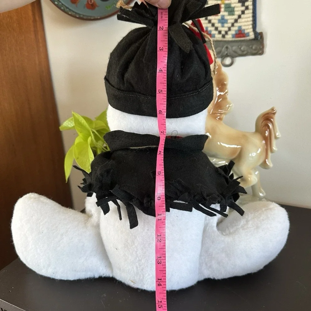 VTG Weighted Snowman Doorstop 15